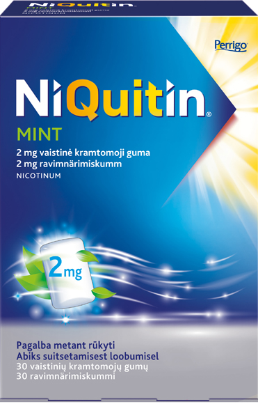 NiQuitin Fresh Mint Gums 2 mg